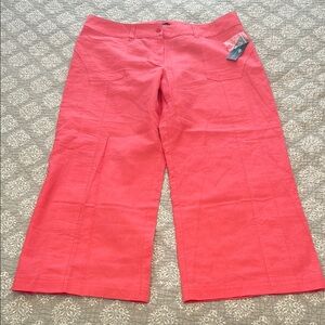 Island Republic Pink and Orange Cropped Pants